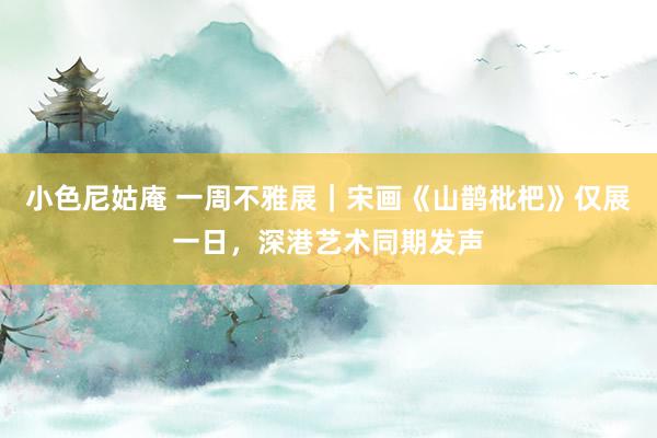 小色尼姑庵 一周不雅展｜宋画《山鹊枇杷》仅展一日，深港艺术同期发声