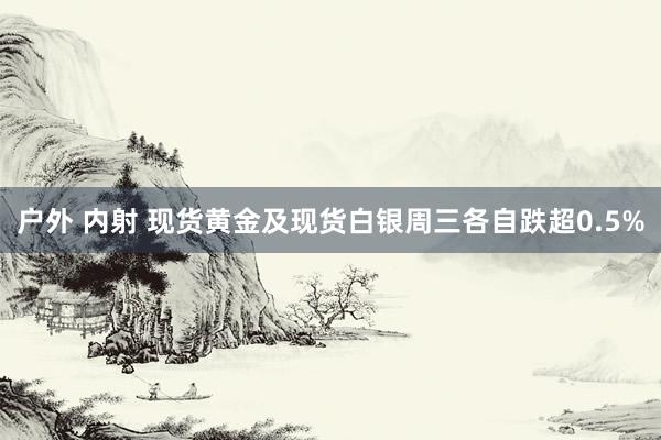 户外 内射 现货黄金及现货白银周三各自跌超0.5%